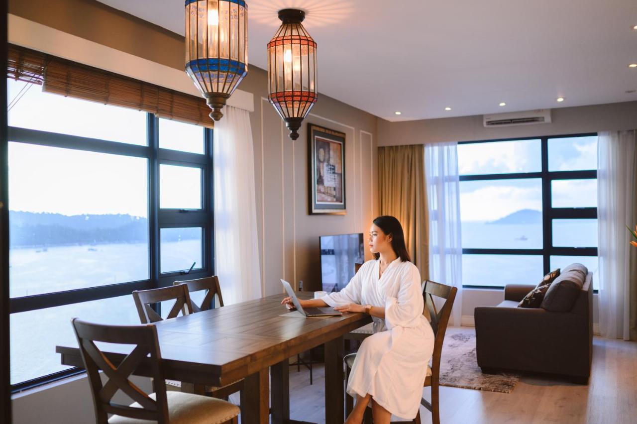 Petronella Suites Apartment @ Jesselton Quay Kota Kinabalu Bagian luar foto
