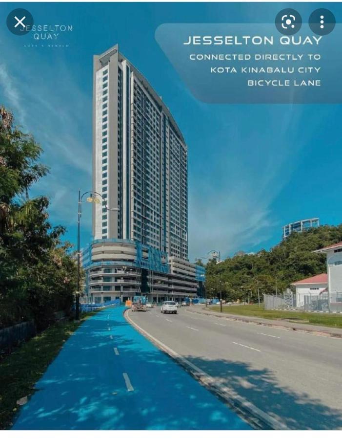 Petronella Suites Apartment @ Jesselton Quay Kota Kinabalu Bagian luar foto