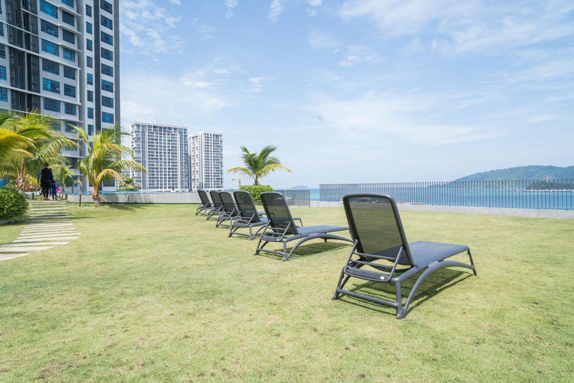 Petronella Suites Apartment @ Jesselton Quay Kota Kinabalu Bagian luar foto